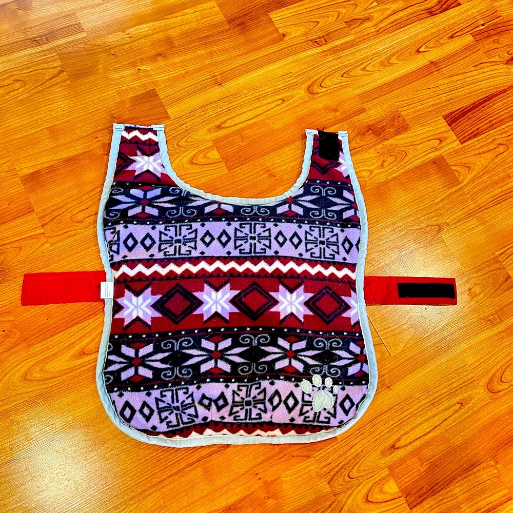 Small/Medium reversible dog coat